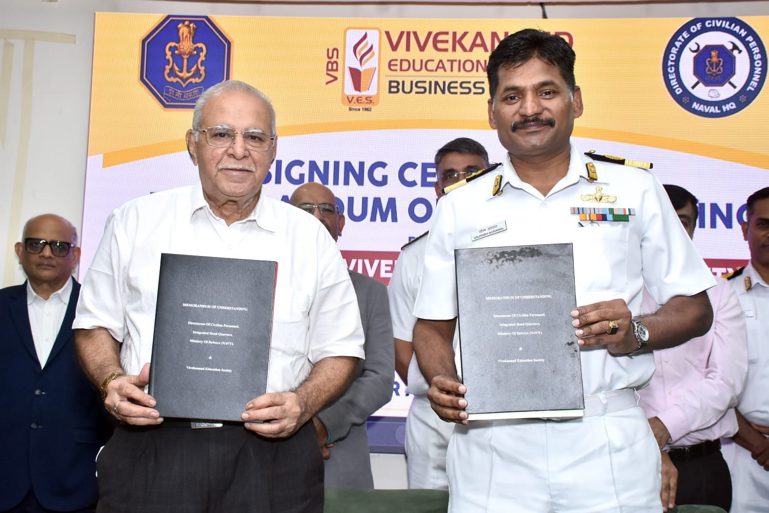 MOU Between VES & Indian Navy 1